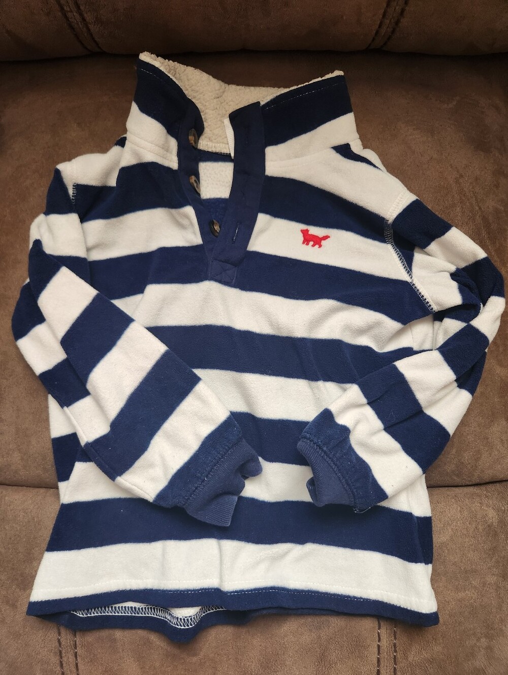Kids Striped Blue & White Sweater